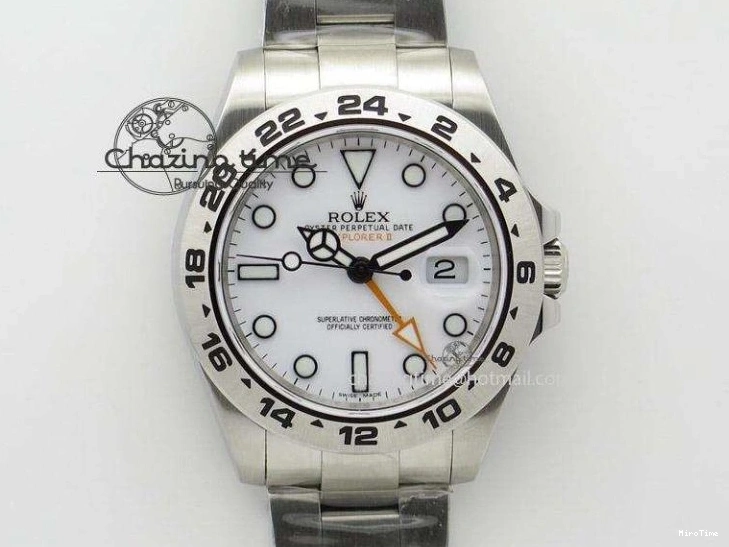 MiroTime 0329 Comfortable Day Date 40mm SS 904L Steel TWF 1:1 Best Edition Ice Blue Arabic Dial on SS Bracelet A 2357